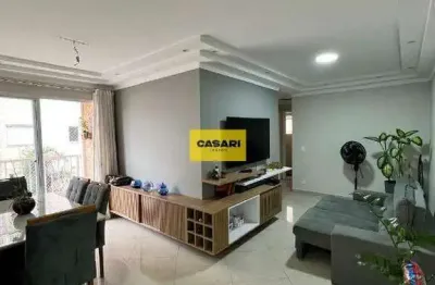 Apartamento 72m² no condomínio smile — 3 dormitórios, varanda e lazer completo no planalto sbc