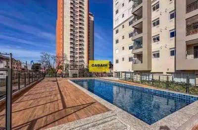 Apartamento com 2 quartos e varanda no centro de santo andré – próximo à estação
