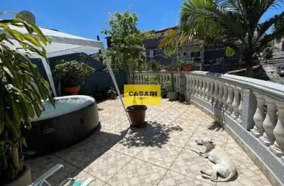 Sobrado residencial 4 quartos com 1 suíte | jardim las vegas, santo andré