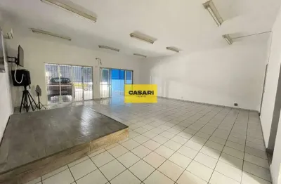 Salão comercial 104 m² para locação em avenida movimentada – são bernardo do campo