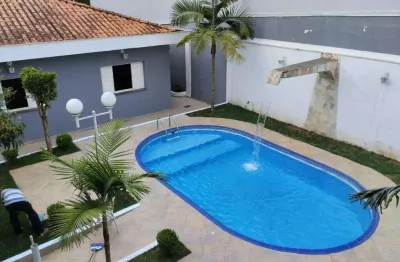 Casa térrea com 3 quartos + edícula, piscina em cascata e 6 vagas – parque espacial, são bernardo do campo