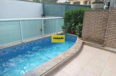 Cobertura exclusiva à venda no rudge ramos com piscina e churrasqueira