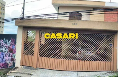 Sobrado com 3 dormitórios à venda, 226 m² - jardim do mar - são bernardo do campo/sp