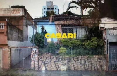 Terreno comercial à venda com 400 m² na principal avenida de santo andré – excelente oportunidade.