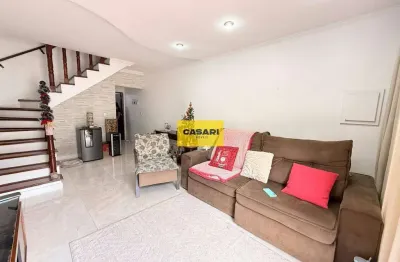 Sobrado à venda com 3 dormitórios e churrasqueira no centro de são bernardo do campo