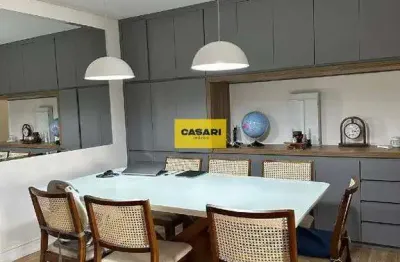 Apartamento à venda no bairro rudge ramos – são bernardo do campo | 130 m² | 3 suítes | 3 vagas + depósito