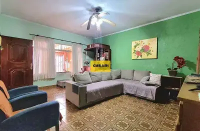 Casa à venda na vila pires em santo andré com 2 dormitórios, edícula e 3 vagas