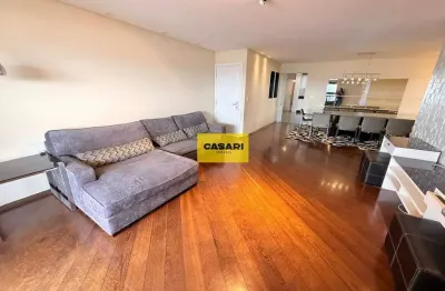 Apartamento mobiliado para locação com 220m² e 4 dormitórios em condomínio completo