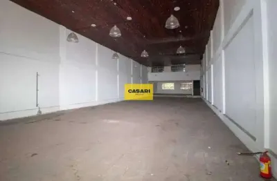 Salão comercial com 514m² no centro de santo andré em excelente localização