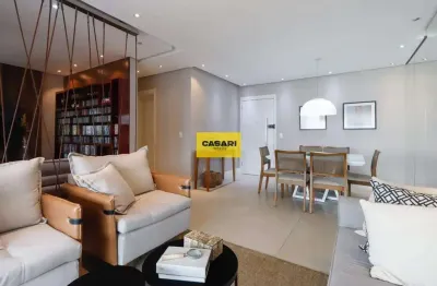 Apartamento alto padrão porteira fechada no auge home resort em são bernardo do campo