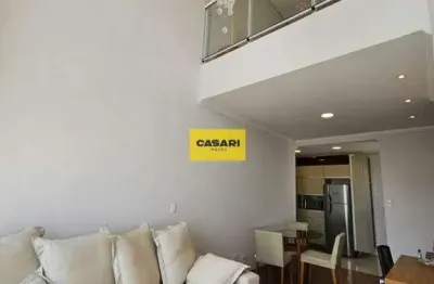 Loft duplex sofisticado e mobiliado com vista panorâmica no rudge ramos