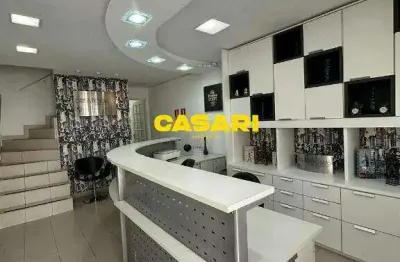 Sobrado comercial reformado com 8 salas e garagem – paulicéia, são bernardo do campo