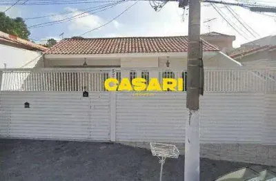Casa térrea com 3 dormitórios para alugar - 200 m² - anchieta, são bernardo do campo/sp