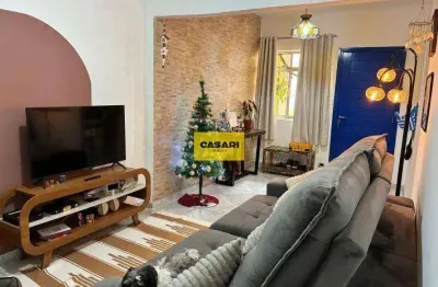 Casa térrea à venda no jardim paraíso – 3 quartos, quintal com vista e ótima localização em santo andré