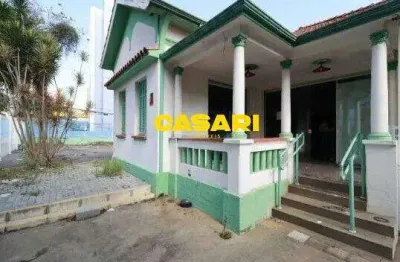 Casa para alugar, 161 m² - centro - santo andré/spexcelente localização, com amplo salão total de 3 banheiros sendo 1 já adaptado para deficiente, áre