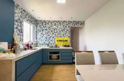 Cobertura à venda - vila homero thon, santo andré/sp | 140m² área gourmet