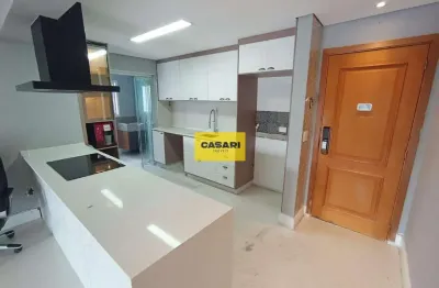 Apartamento à venda no Val Paraíso, Santo André. 84m², 2 dormitórios (1 suíte com closet), varanda, lazer completo. Aceita financiamento e FGTS.