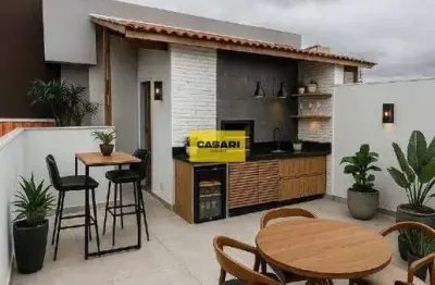 Cobertura à Venda no Jardim Stella – Santo André, 2 Dormitórios e 2 Vagas de Garagem