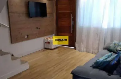 Sobrado 3 quartos, 1 suite, 4 banheiros, churrasqueira, 1 vaga de carro e vaga de moto, 170m2- Vila das Valsas, próximo ao Demarchi-Sbc