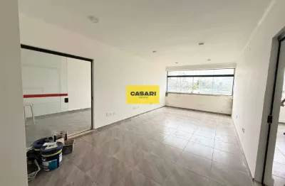 Sala Comercial na Cobertura para Locação com 142,56m² e 1 Vaga