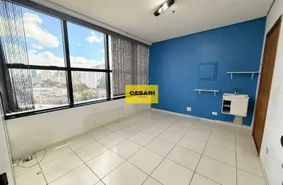 Sala Comercial para Alugar no Centro de São Bernardo do Campo – 25m² com Vaga