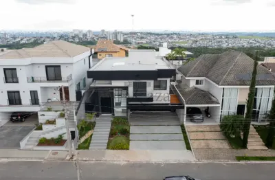 Casa de alto padrão no residencial jaguary – 4 suítes, piscina aquecida e vista montanhas – 350m²
