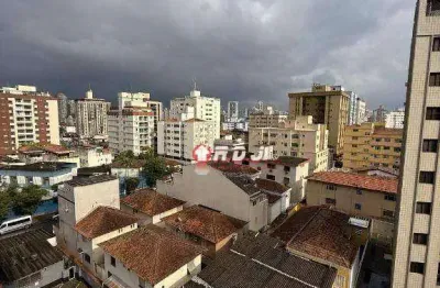 Apartamento com 2 dormitórios, 95 m² - venda por r$ 490.000,00 ou aluguel por r$ 3.400,00/mês - embaré - santos/sp