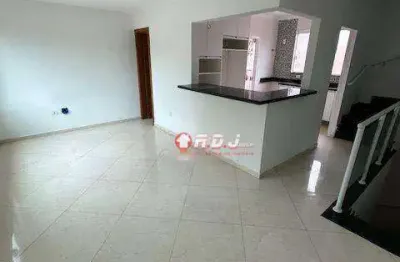 Village com 2 dormitórios à venda, 120 m² por r$ 744.000,00 - embaré - santos/sp