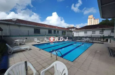 Apartamento com 3 dormitórios à venda, 150 m² por r$ 1.038.000,00 - embaré - santos/sp