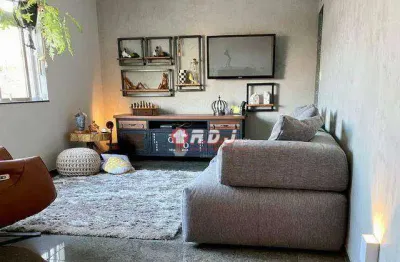 Apartamento com 2 dormitórios à venda, 108 m² por r$ 645.000,00 - embaré - santos/sp