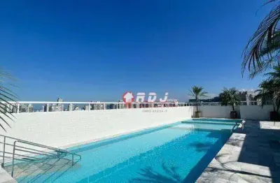 Apartamento com 3 dormitórios à venda, 90 m² por r$ 1.140.000,00 - boqueirão - santos/sp