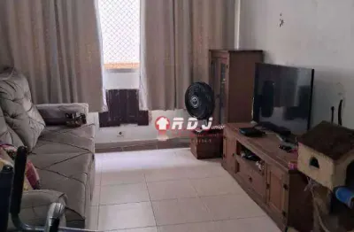 Apartamento com 2 dormitórios à venda, 102 m² por r$ 580.000,00 - pompéia - santos/sp