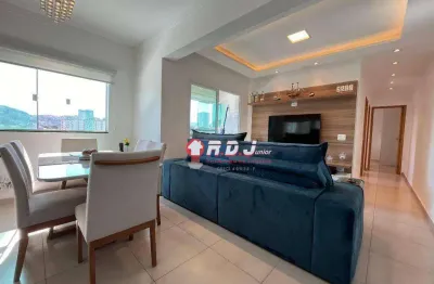 Apartamento com 2 dormitórios à venda, 74 m² por r$ 610.000,00 - campo grande - santos/sp