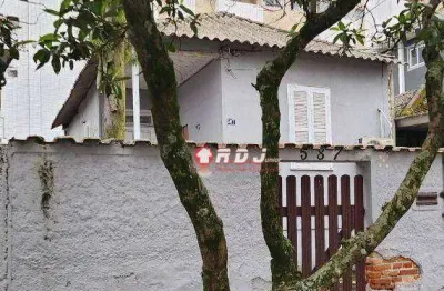 Terreno à venda, 189 m² por r$ 699.000,00 - p. praia - santos/sp