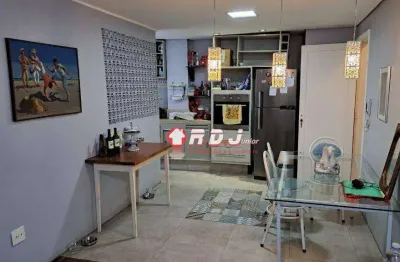 Apartamento com 2 dormitórios à venda, 118 m² por r$ 650.000,00 - gonzaga - santos/sp