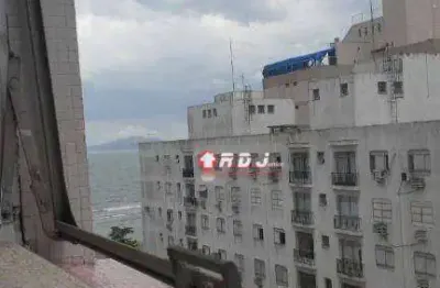 Apartamento com 1 dormitório à venda, 57 m² por r$ 319.000,00 - embaré - santos/sp