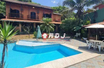 Sobrado com 4 dormitórios à venda, 360 m² por r$ 2.245.000,00 - morro de nova cintra - santos/sp