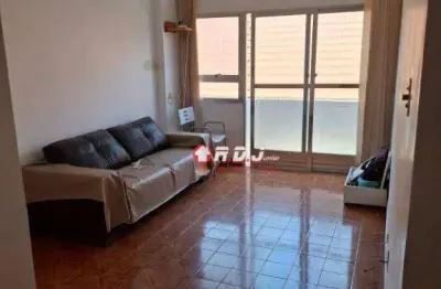 Apartamento com 1 dormitório à venda, 50 m² por r$ 325.000,00 - vila matias - santos/sp