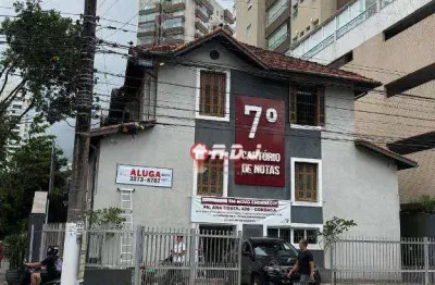 Sobrado com 4 dormitórios para alugar, 185 m² por R$ 16.900,00/mês - Gonzaga - Santos/SP