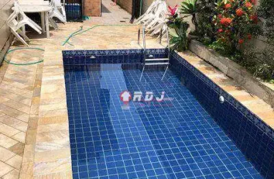 Casa com 4 dormitórios à venda, 184 m² por r$ 1.275.000,00 - campo grande - santos/sp