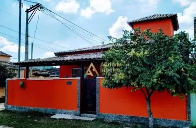 Casa com 2 dormitórios à venda, 65 m² por r$ 160.000,00 - florestinha - cabo frio/rj