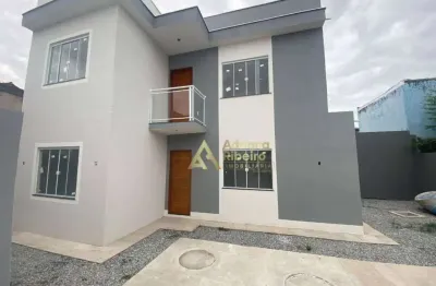Casa com 3 dormitórios à venda, 90 m² por r$ 390.000,00 - village rio das ostras - rio das ostras/rj