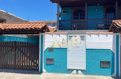 Casa com 2 dormitórios à venda, 73 m² por r$ 240.000 - unamar - cabo frio/rj