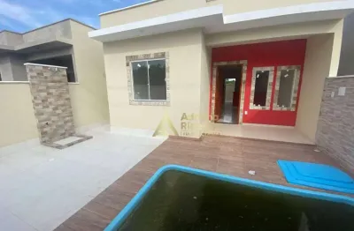 Casa com 2 dormitórios à venda, 60 m² por r$ 150.000 - florestinha - cabo frio/rj