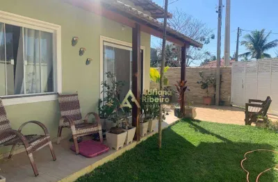 Casa com 2 dormitórios à venda, 72 m² por r$ 300.000,00 - florestinha ii (tamoios) - cabo frio/rj