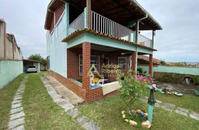 Casa com 4 dormitórios à venda, 110 m² por r$ 450.000 - caminho de búzios - cabo frio/rj