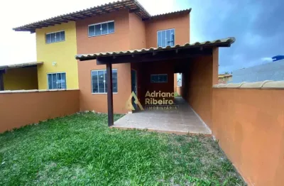 Casa com 2 dormitórios à venda, 75 m² por r$ 370.000,00 - vivamar  - cabo frio/rj