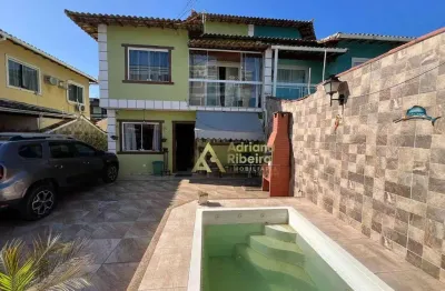 Casa com 2 dormitórios à venda, 118 m² por r$ 500.000,00 - jardim mariléa - rio das ostras/rj