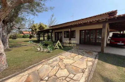 Casa com 3 dormitórios à venda, 280 m² por r$ 1.500.000,00 - long beach (tamoios) - cabo frio/rj