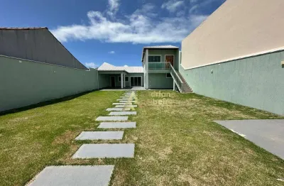 Casa com 2 dormitórios à venda, 171 m² por r$ 390.000,00 - balneário das conchas - são pedro da aldeia/rj